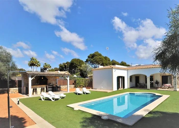 Villa Monica En Cala Pi Ideal Para Familias- Mallorca